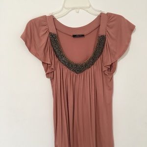 Fancy beaded top
